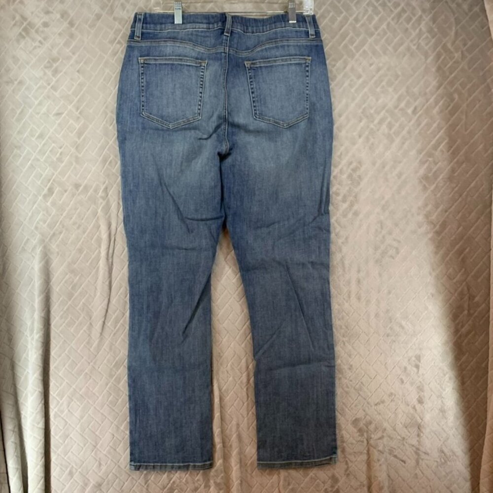 Canyon Retreat Womens 14 Denim Jeans Blue Skinny Rhinestone High Rise Stretch - Picture 11 of 15